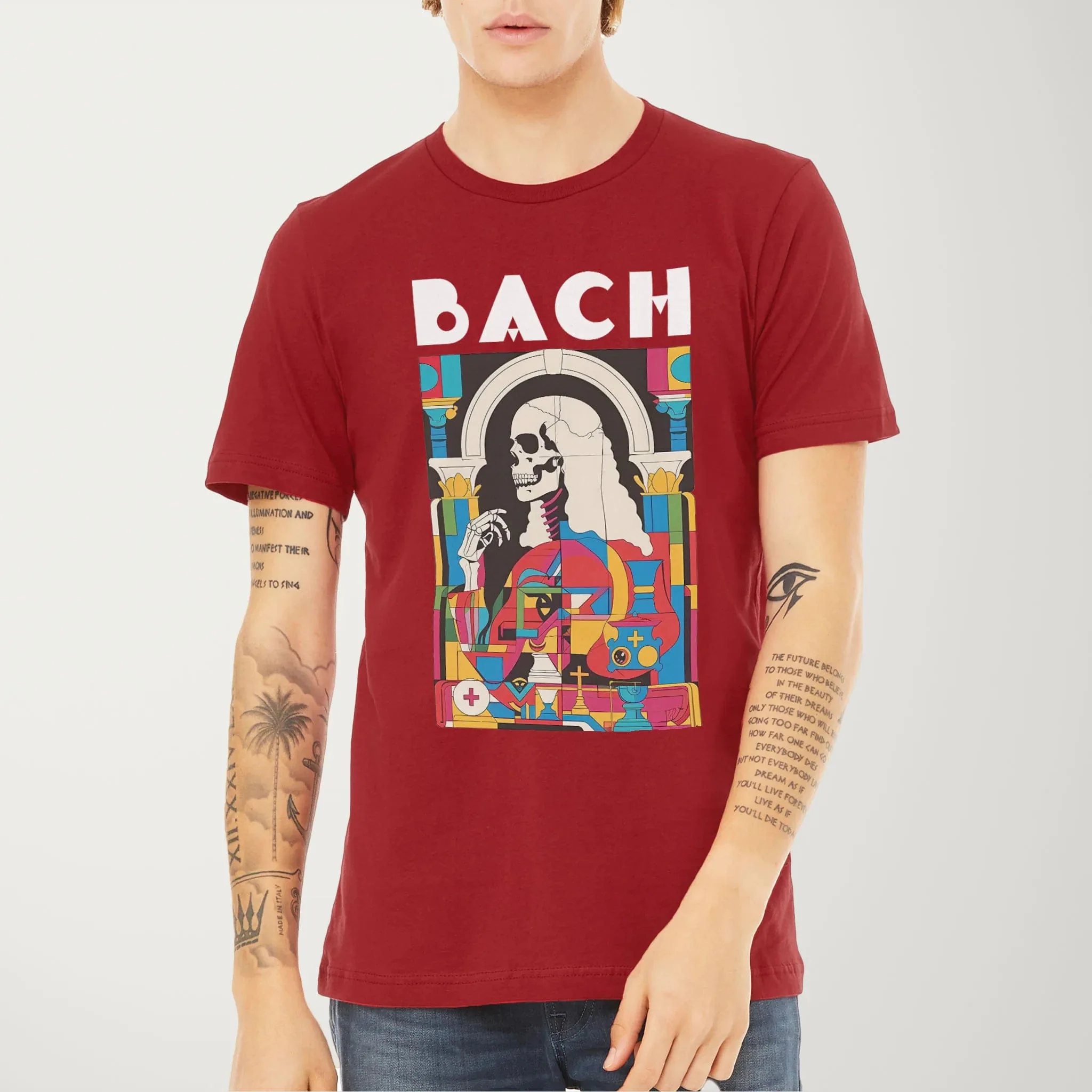 J.S. Bach: Skeleton T-Shirt - Image 19