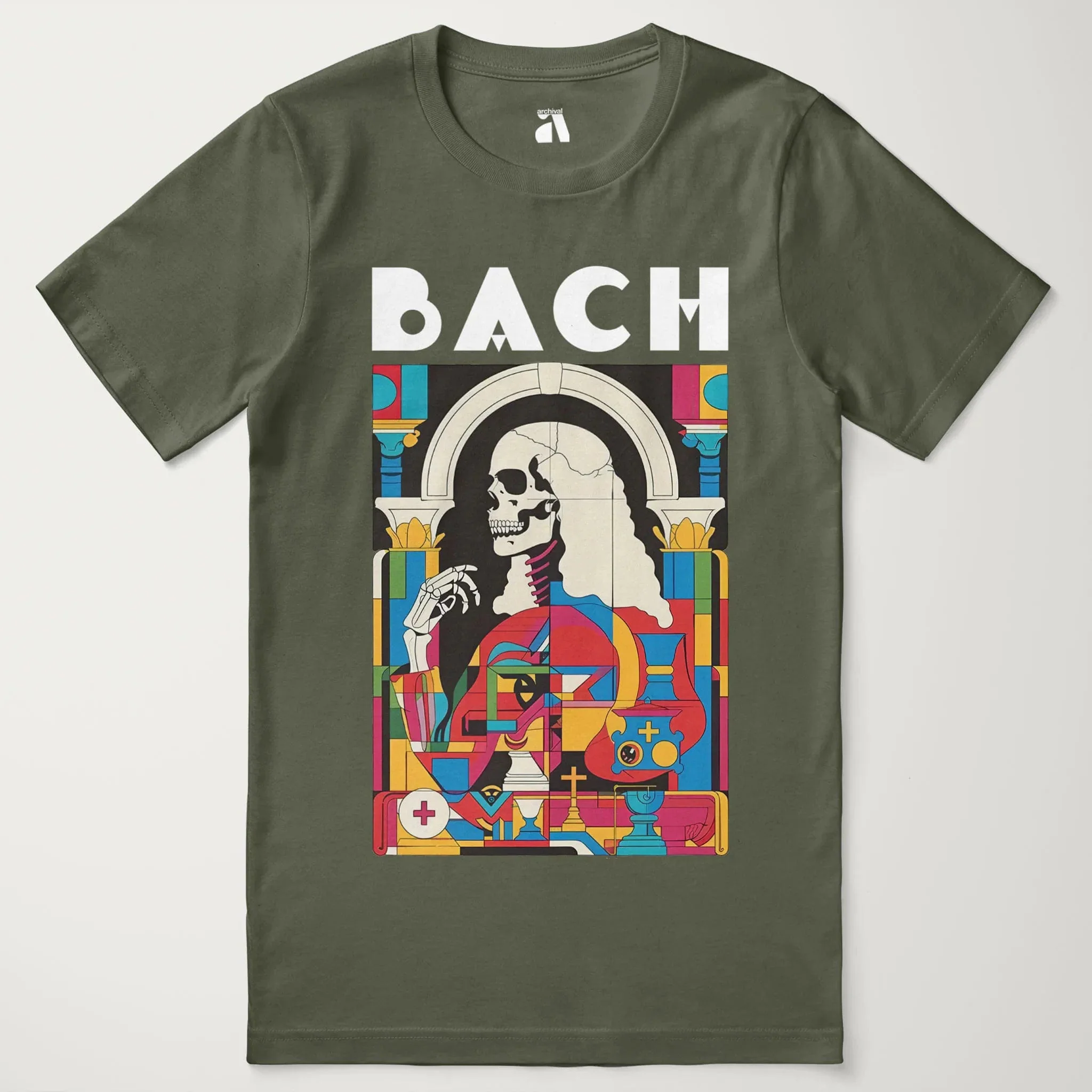 J.S. Bach: Skeleton T-Shirt - Image 25