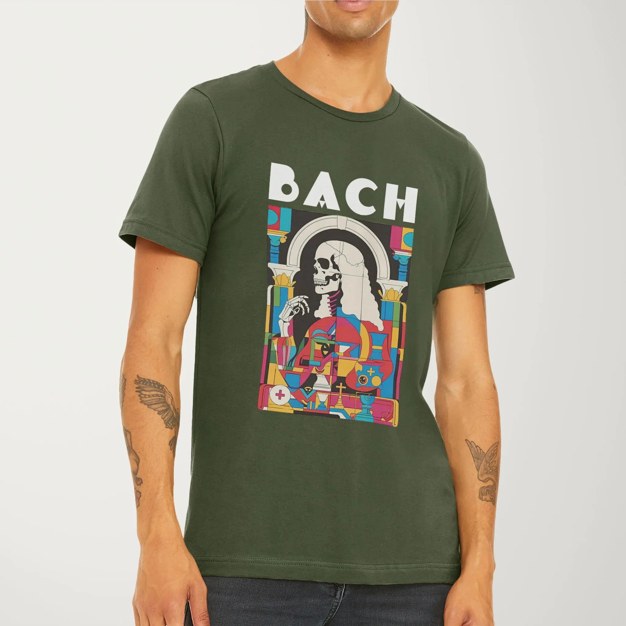 J.S. Bach: Skeleton T-Shirt - Image 27