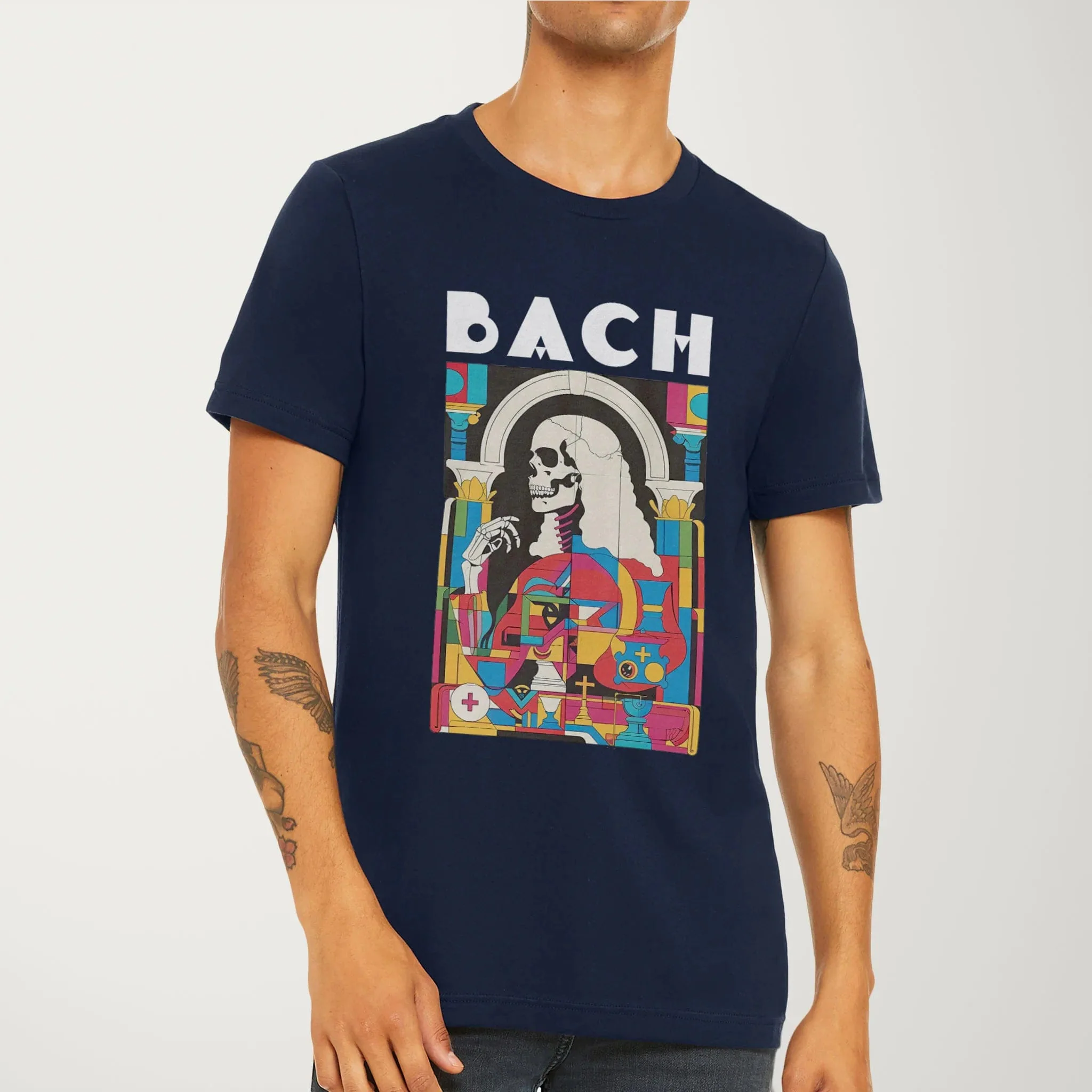 J.S. Bach: Skeleton T-Shirt - Image 39
