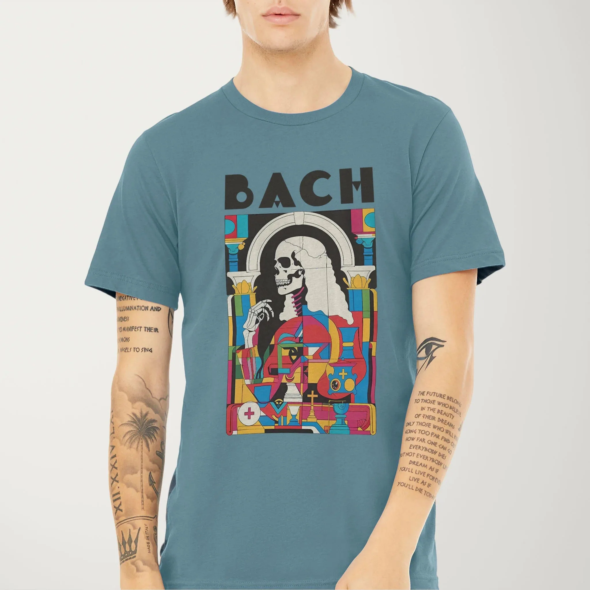 J.S. Bach: Skeleton T-Shirt - Image 43