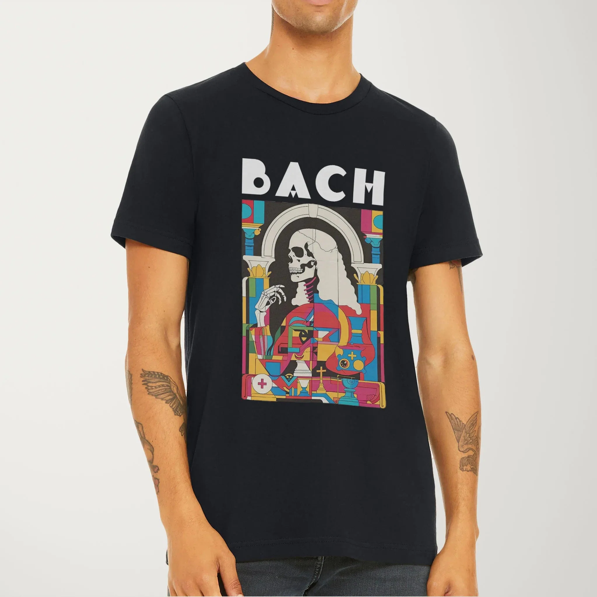 J.S. Bach: Skeleton T-Shirt - Image 47