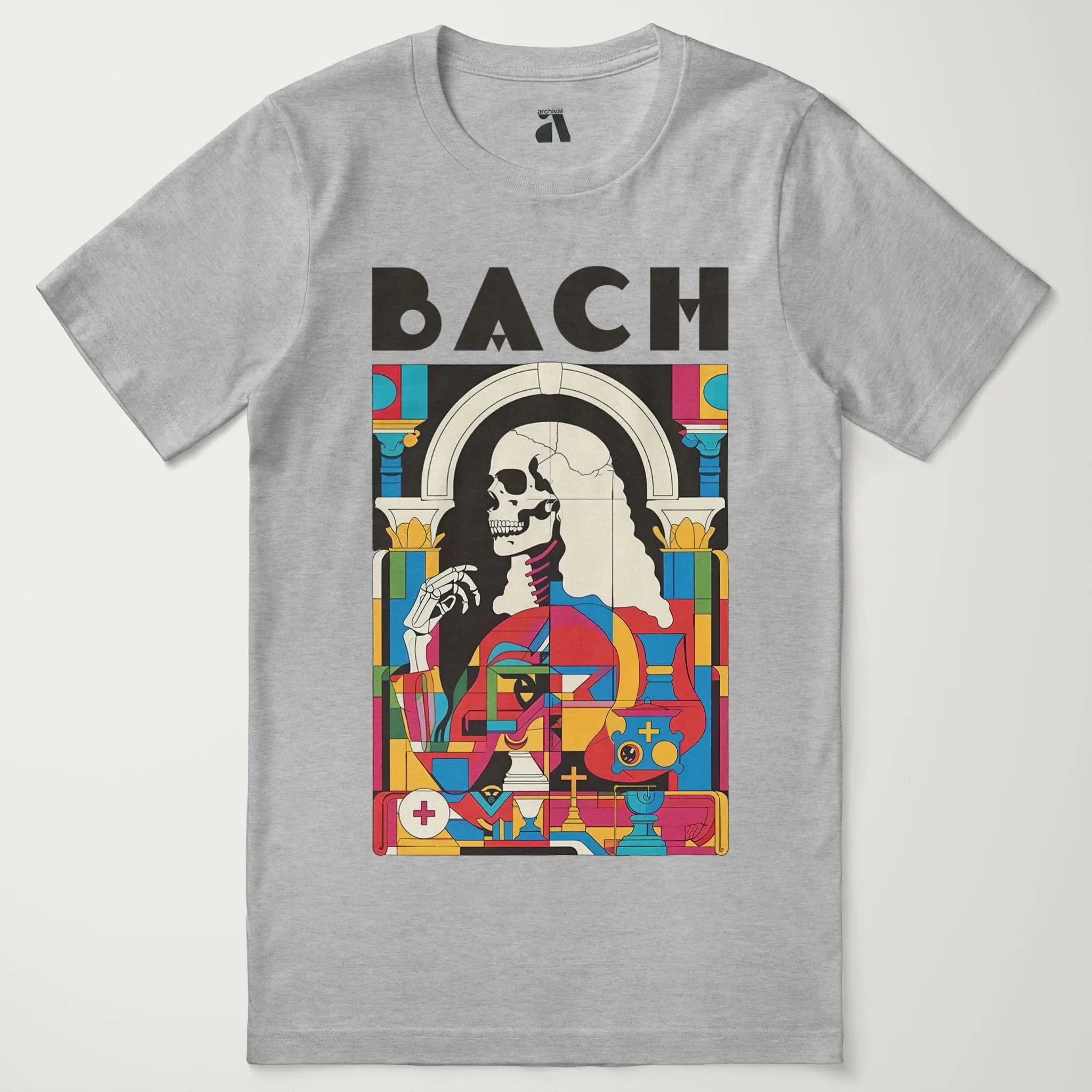 J.S. Bach: Skeleton T-Shirt - Image 9