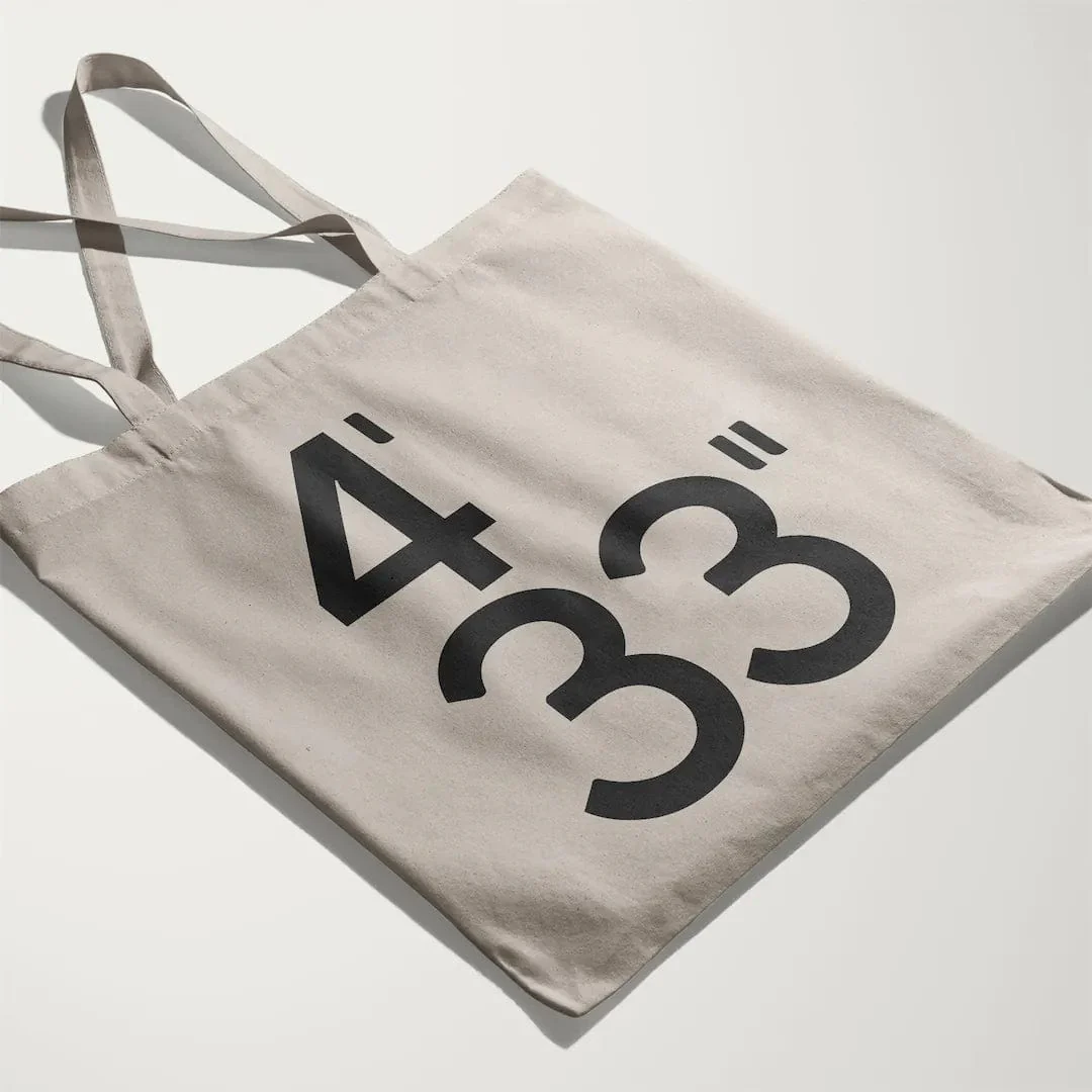 John Cage: 4'33" Tote - Image 2