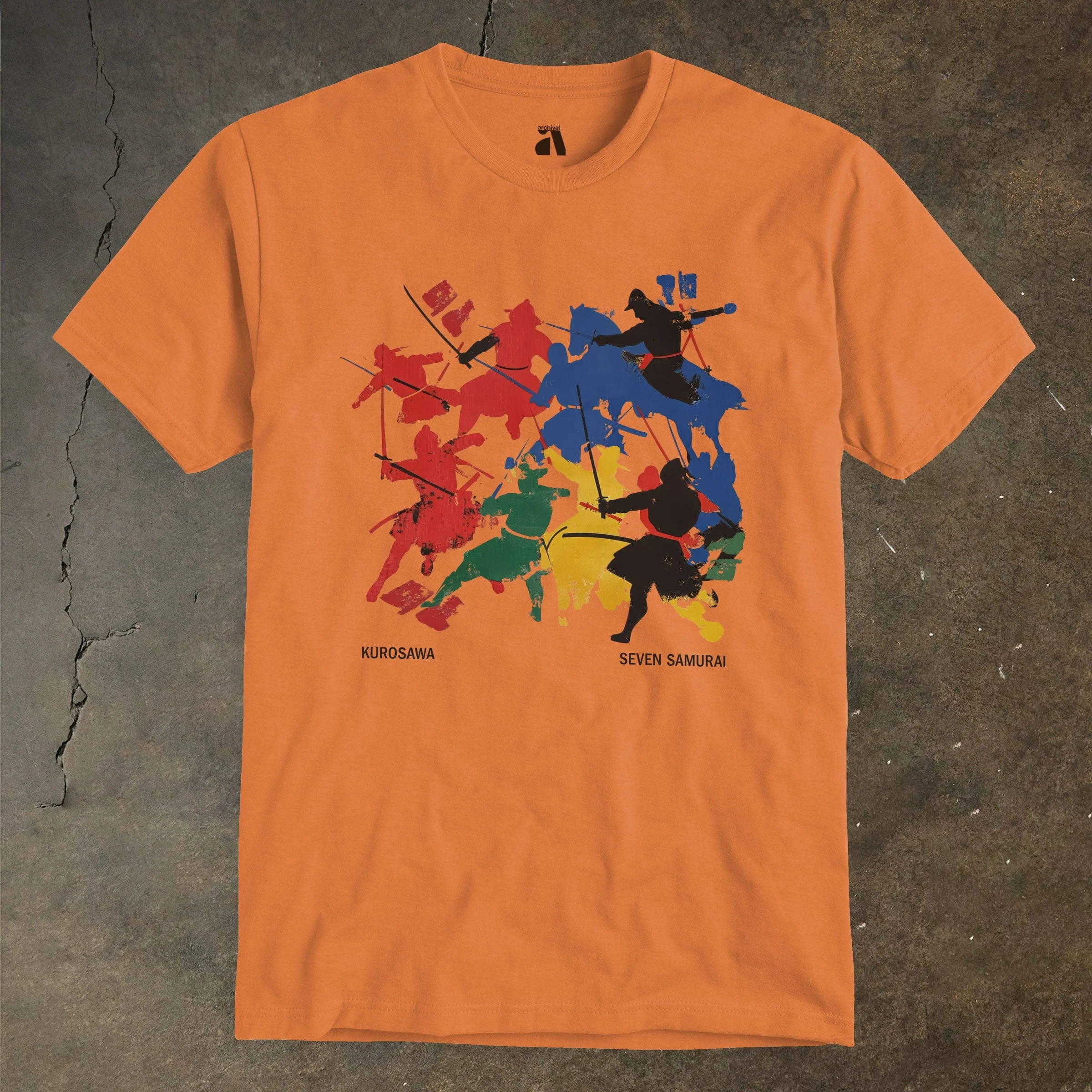 Kurosawa: Seven Samurai T-Shirt - Image 5