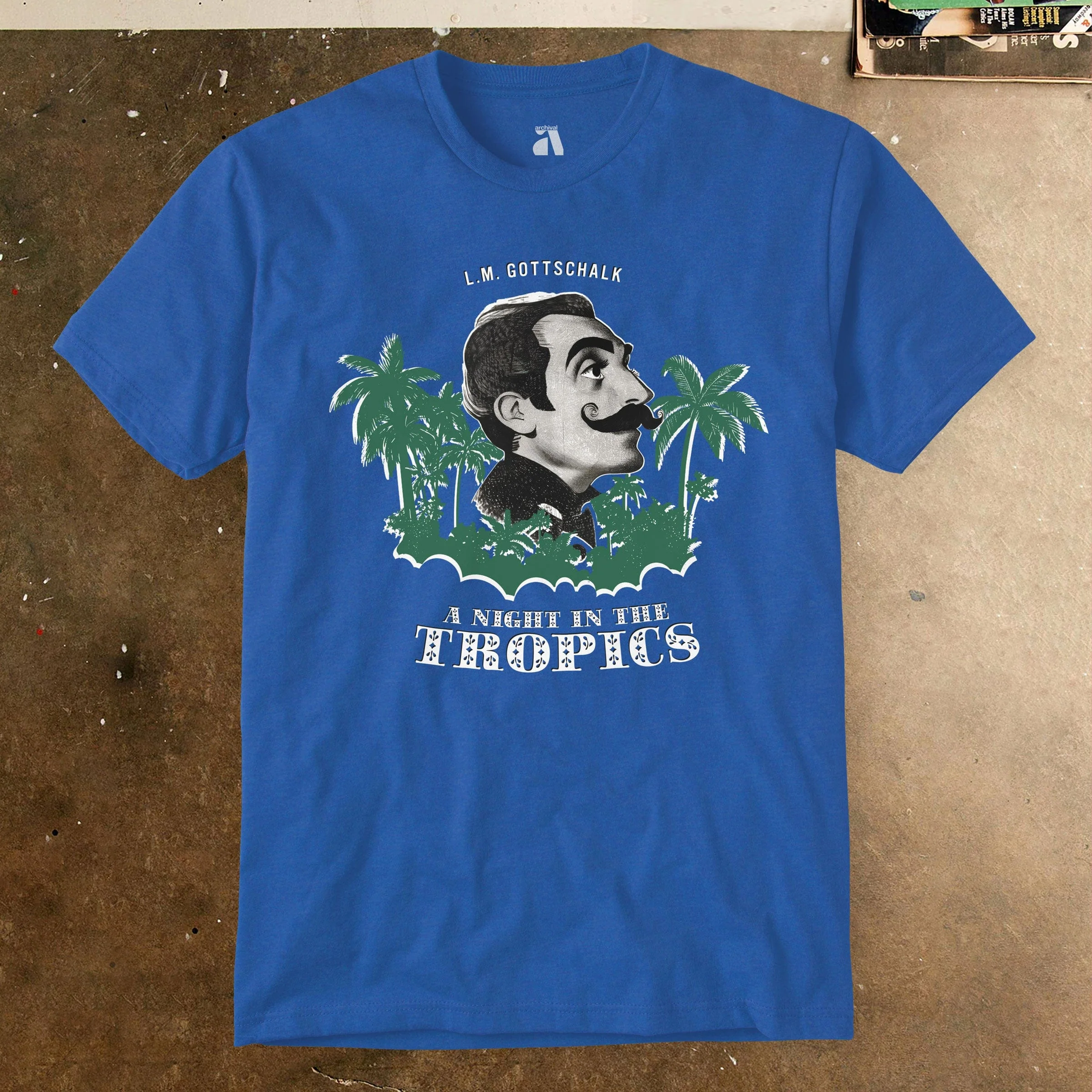 L.M. Gottschalk: A Night in the Tropics T-Shirt - Image 11
