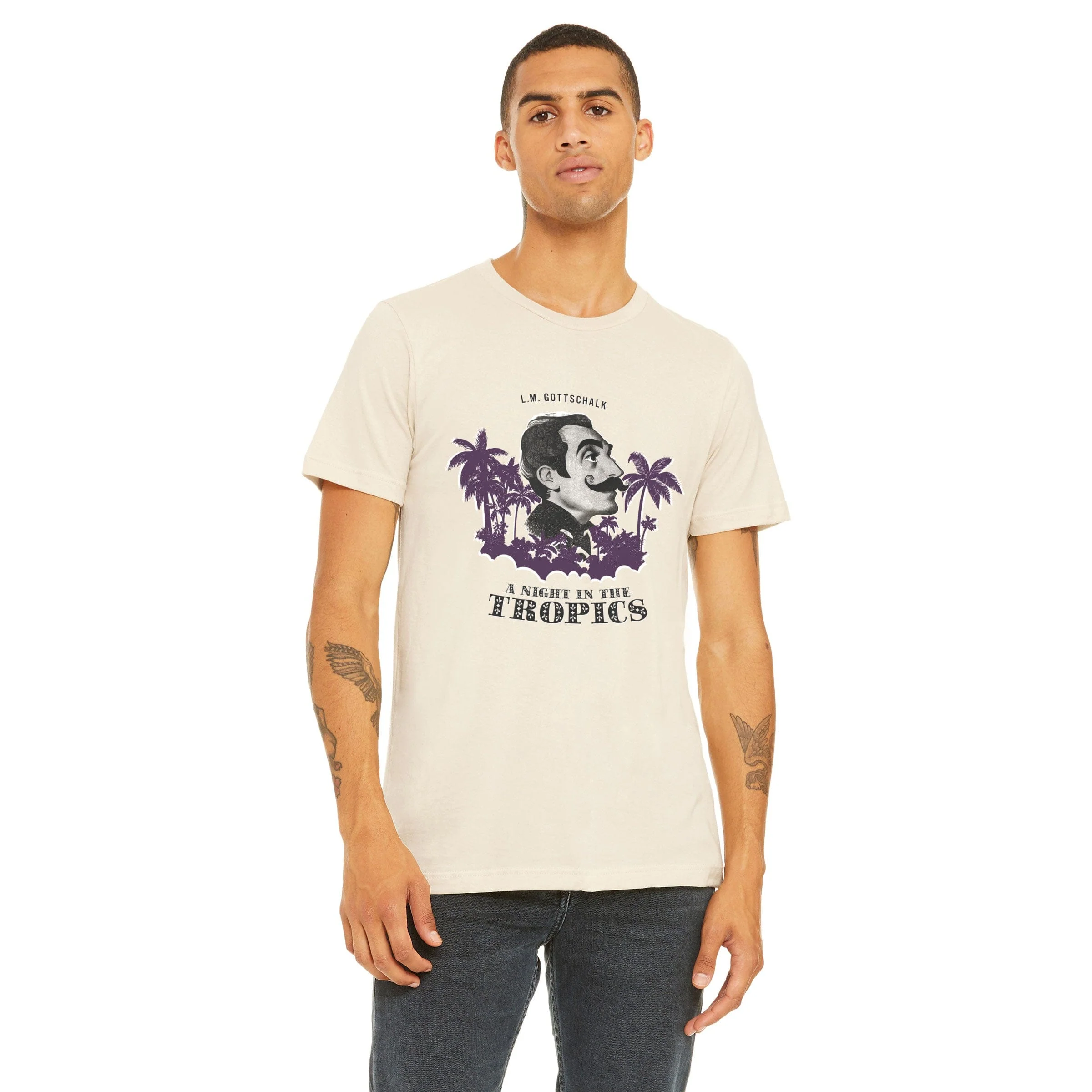 L.M. Gottschalk: A Night in the Tropics T-Shirt - Image 4