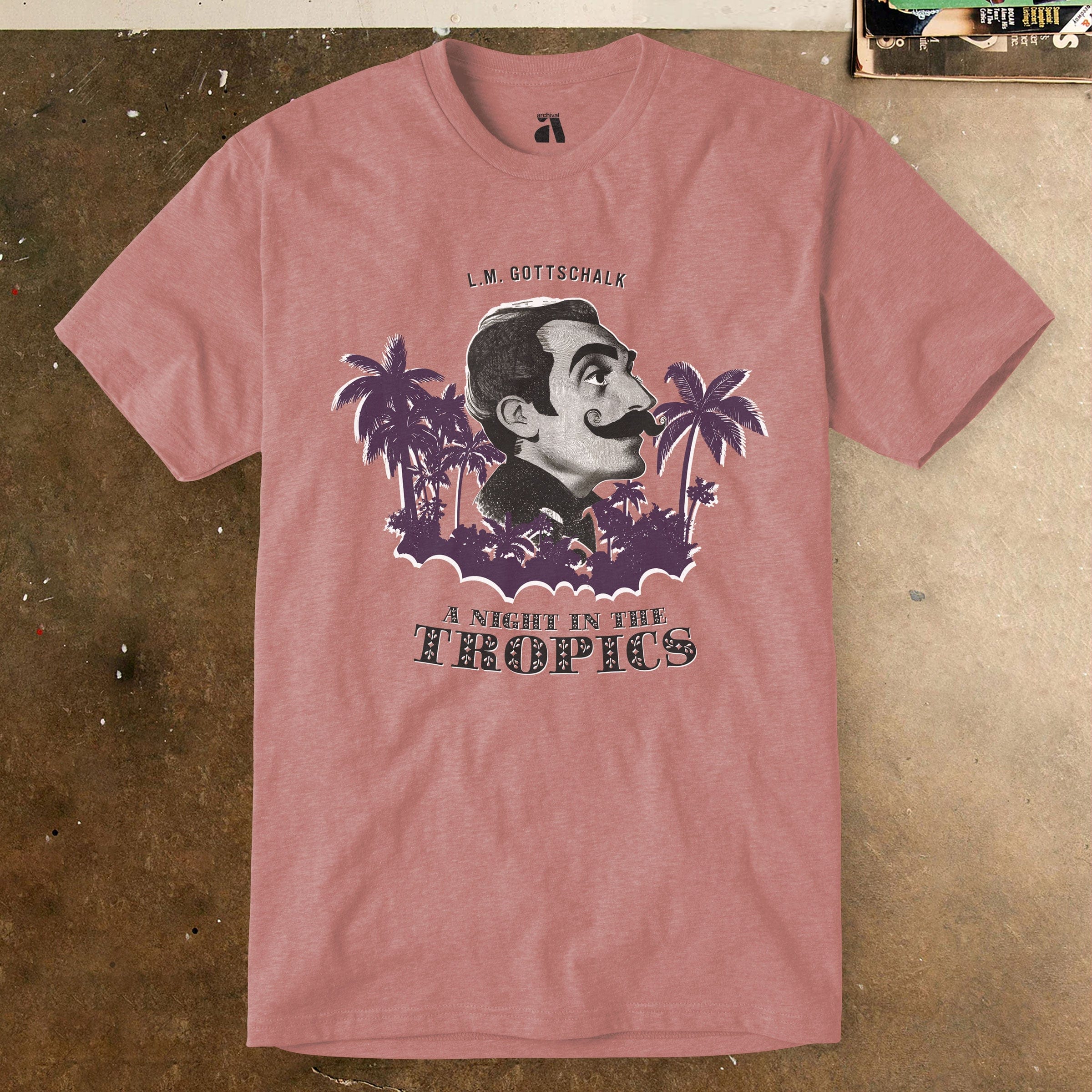 L.M. Gottschalk: A Night in the Tropics T-Shirt - Image 7