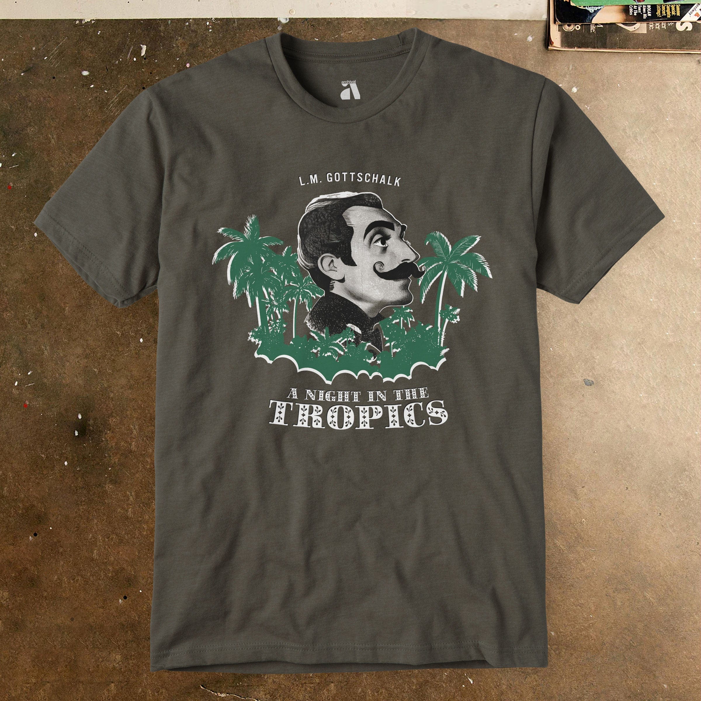 L.M. Gottschalk: A Night in the Tropics T-Shirt - Image 9