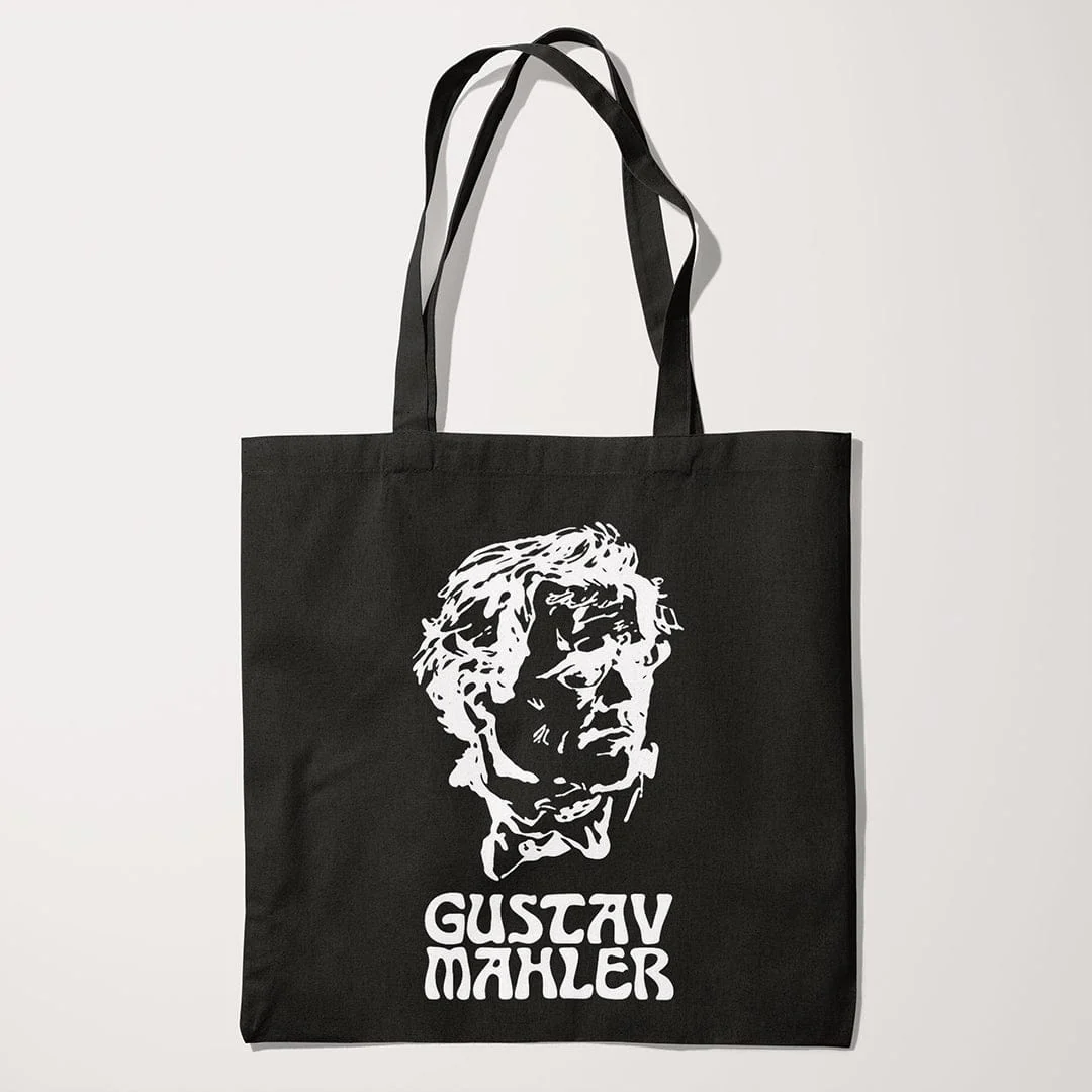 Mahler: Bernstein Cotton Canvas Tote Bag - Image 5