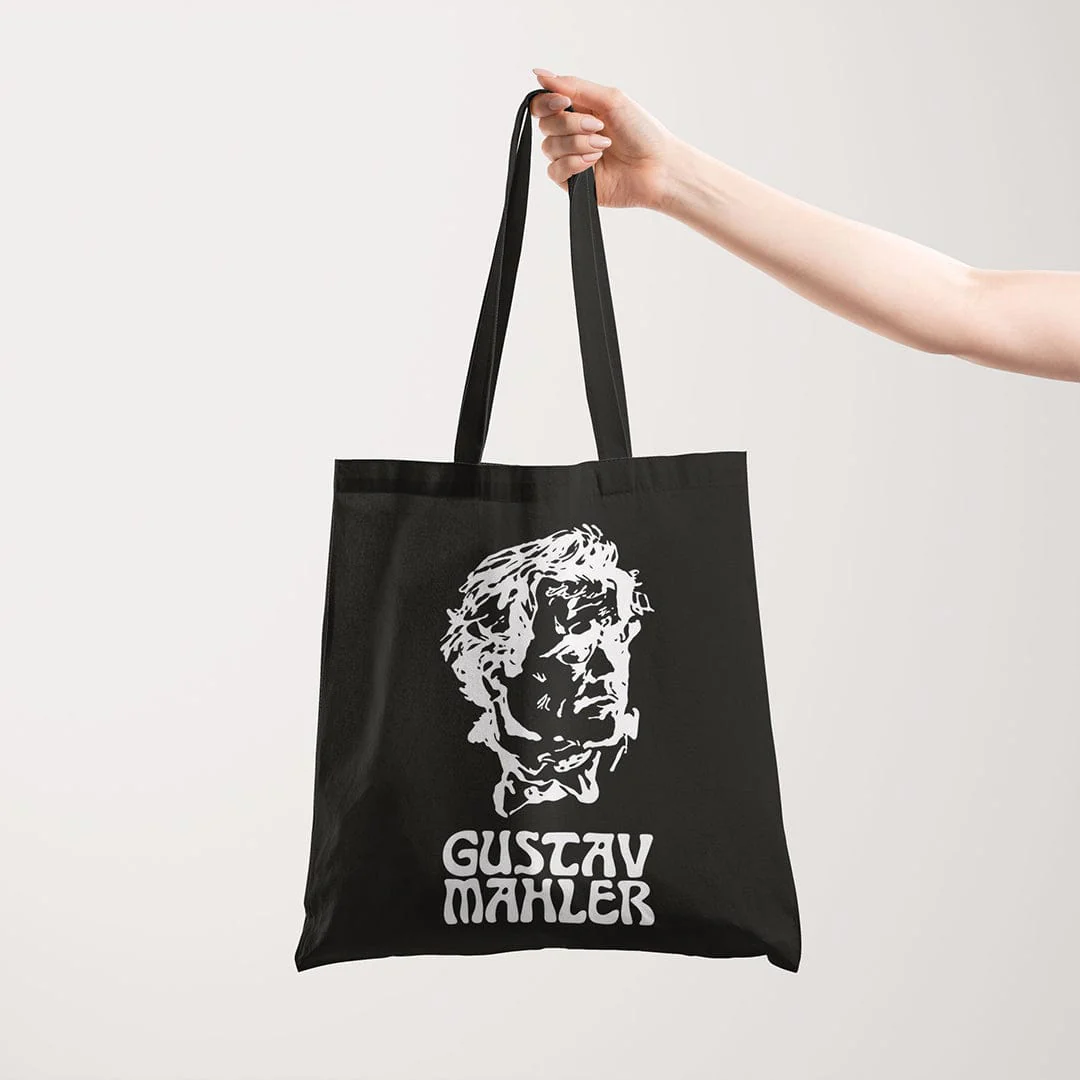 Mahler: Bernstein Cotton Canvas Tote Bag - Image 7