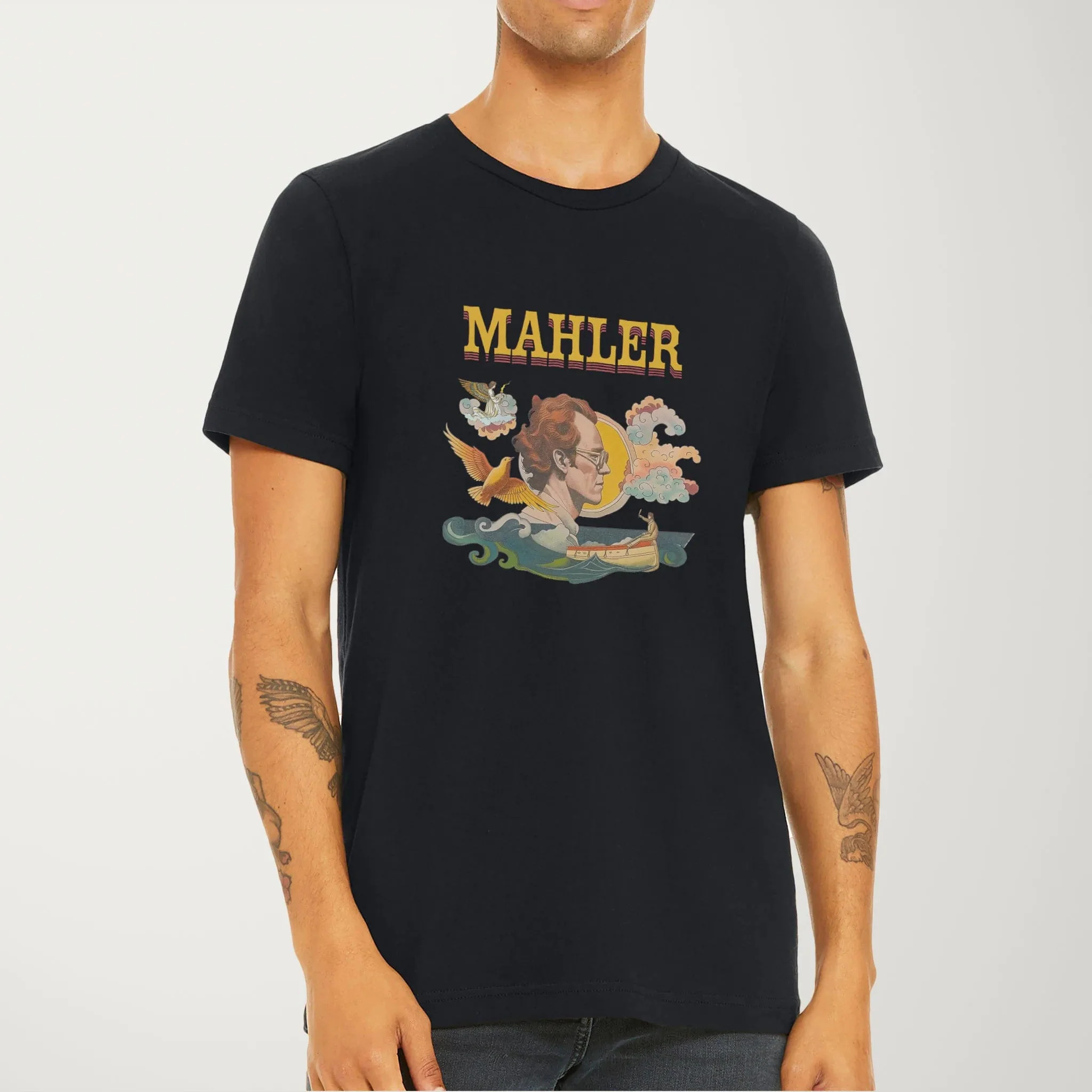 Mahler: Illustrated T-Shirt - Image 3