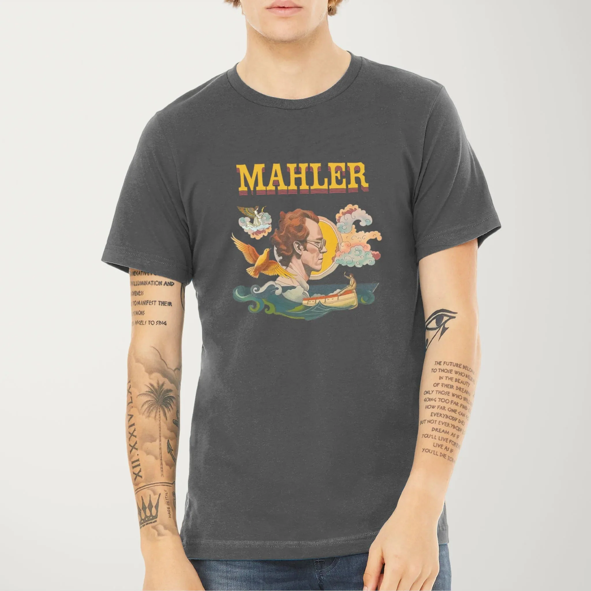 Mahler: Illustrated T-Shirt - Image 7