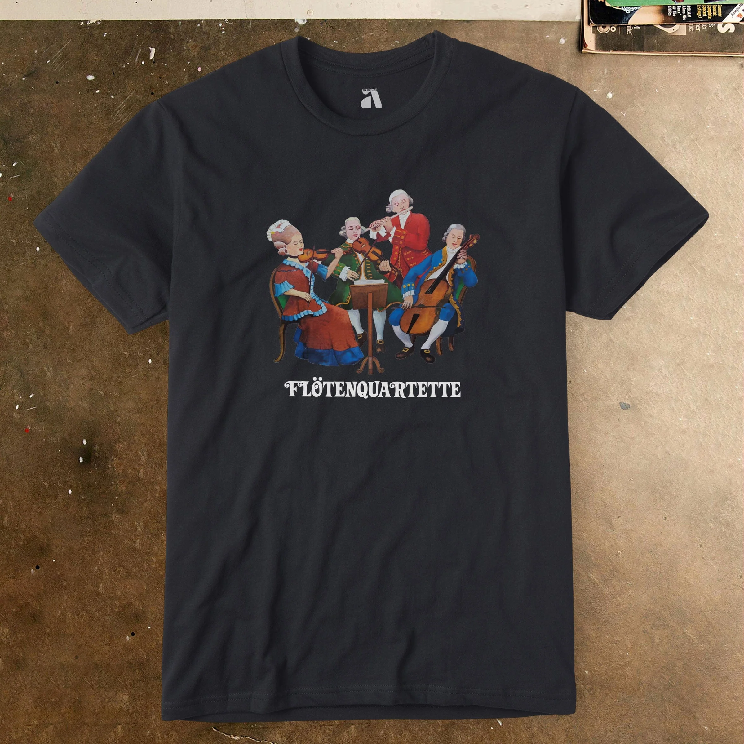 Mozart: Flötenquartette T-Shirt - Image 5