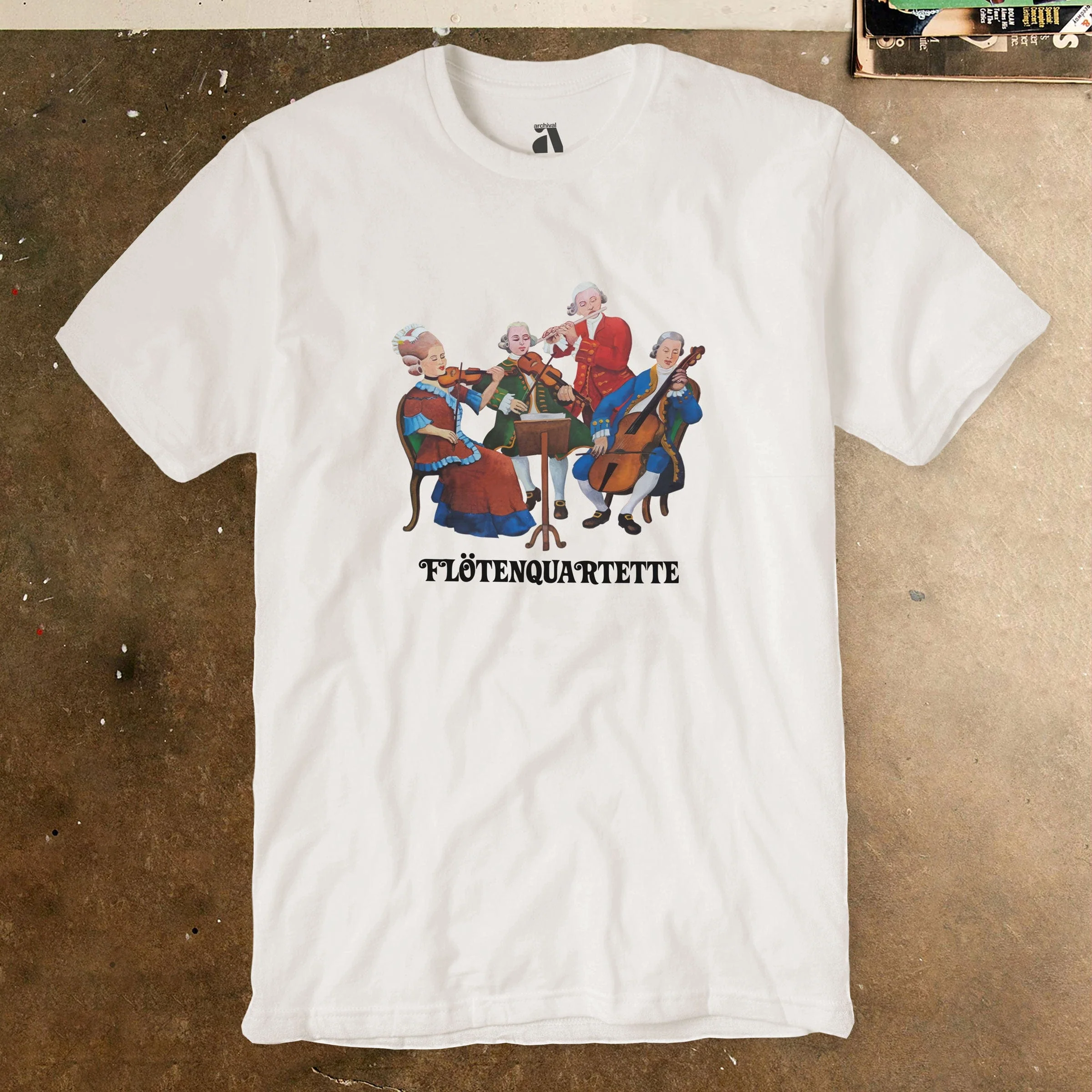 Mozart: Flötenquartette T-Shirt - Image 7