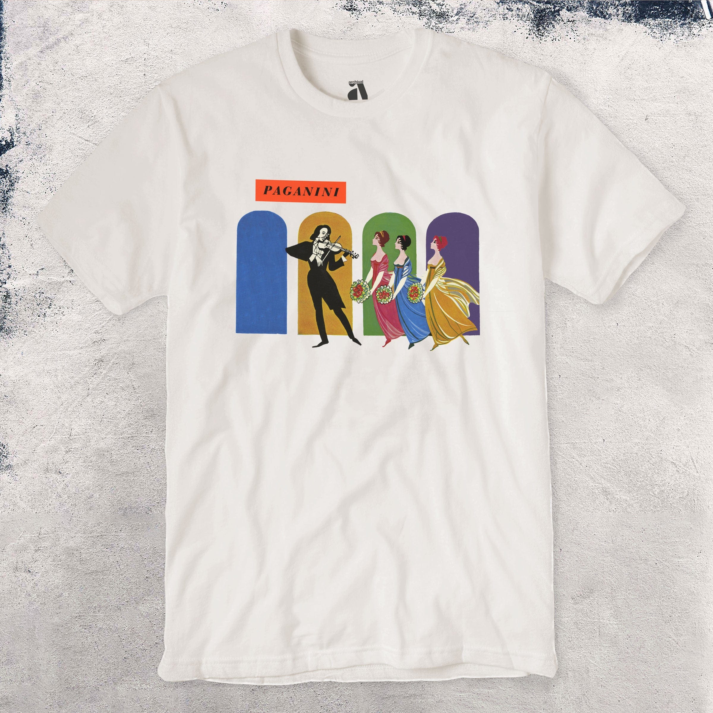 Niccolò Paganini: Illustrated T-Shirt - Image 3