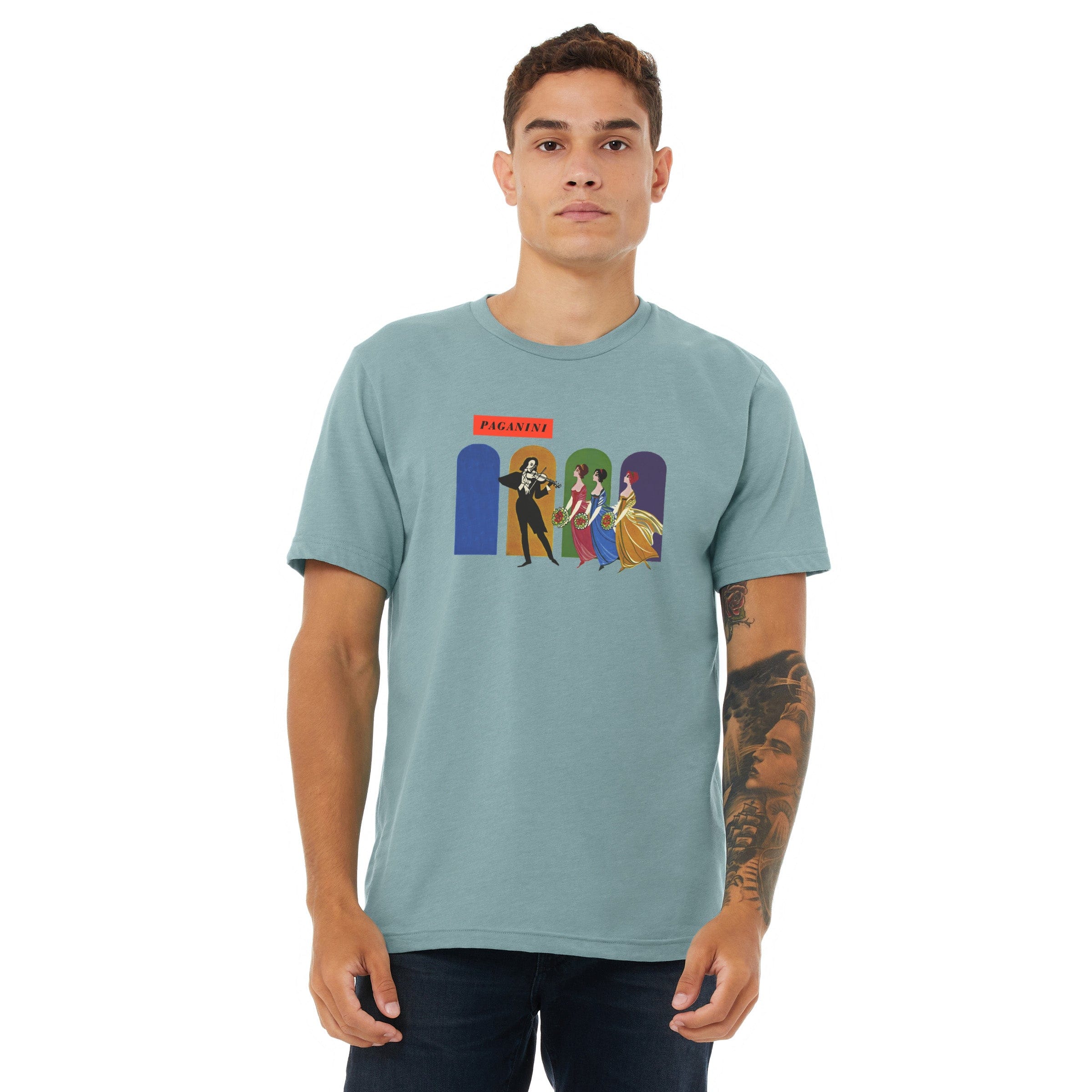 Niccolò Paganini: Illustrated T-Shirt - Image 8