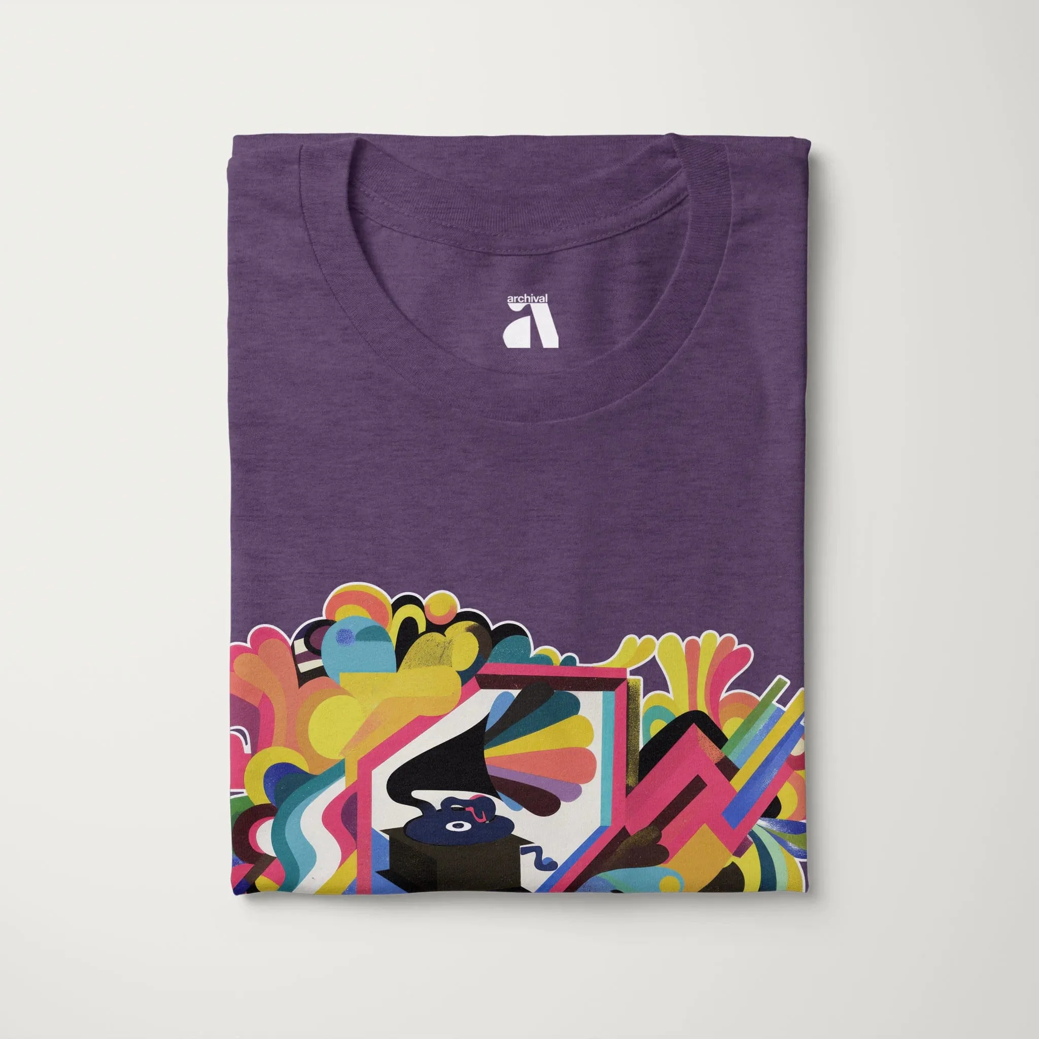 Psychedelic Phonograph T-Shirt - Image 4
