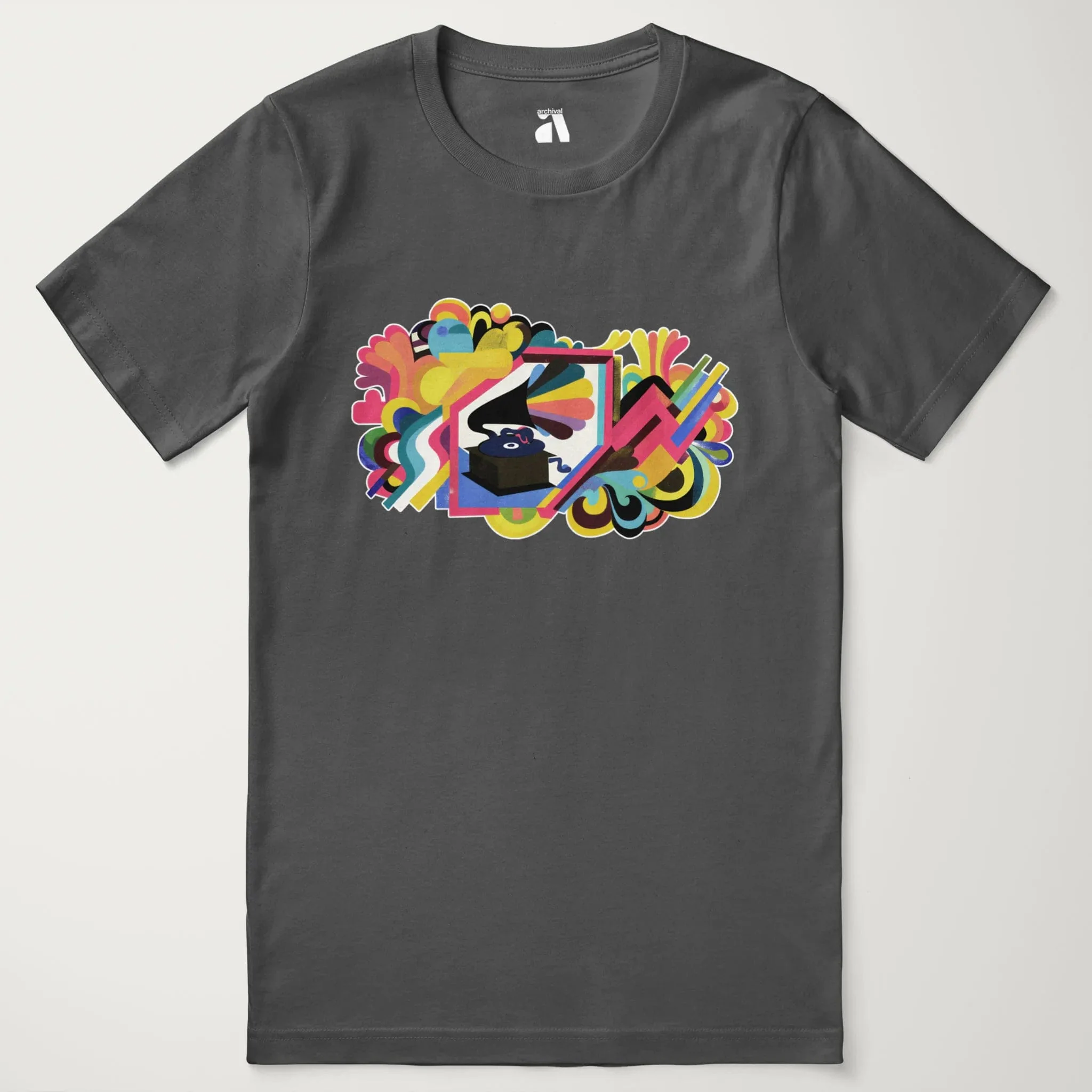 Psychedelic Phonograph T-Shirt - Image 5
