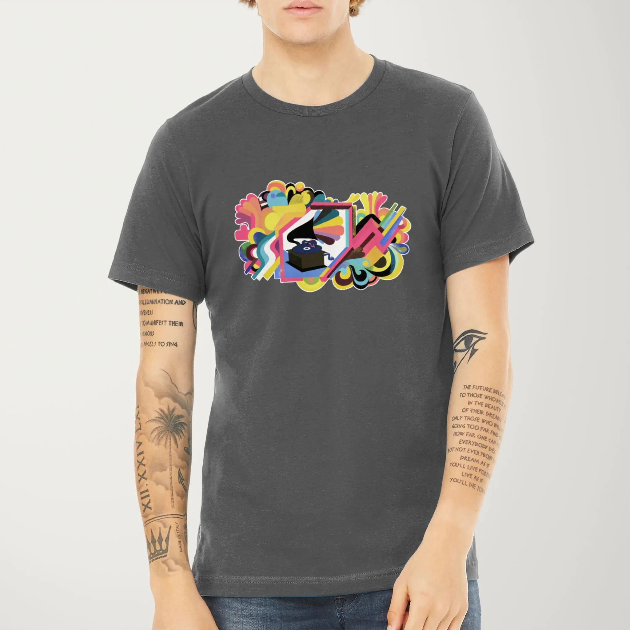 Psychedelic Phonograph T-Shirt - Image 7