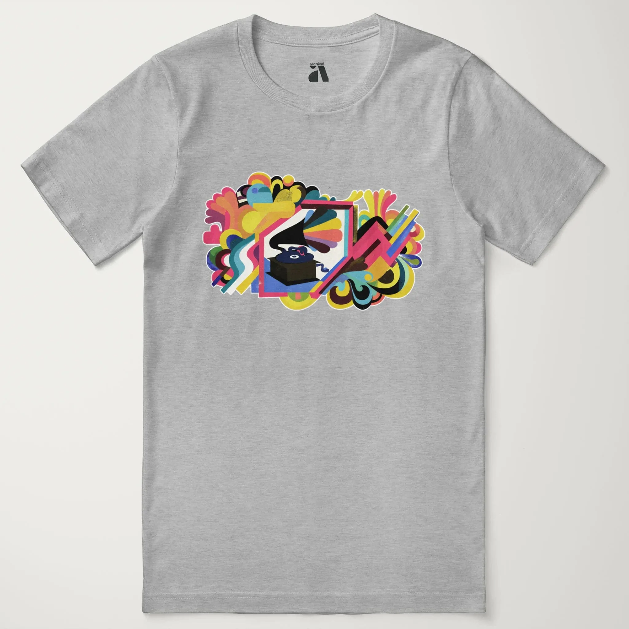 Psychedelic Phonograph T-Shirt - Image 9
