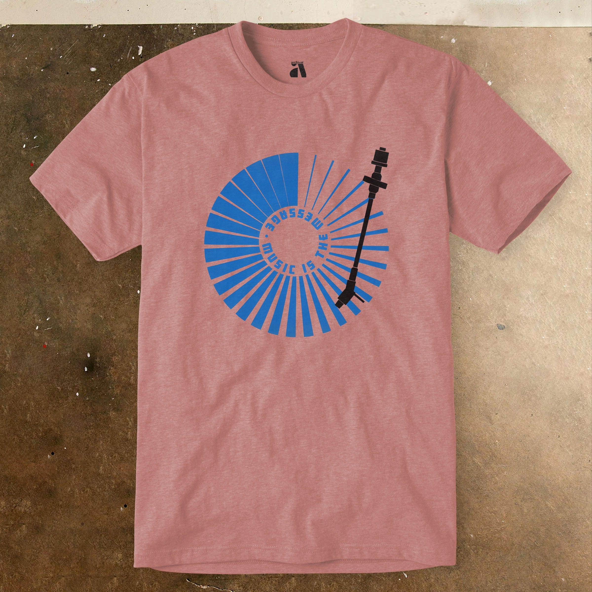 Vinyl LP: Music is the Message T-Shirt - Image 11