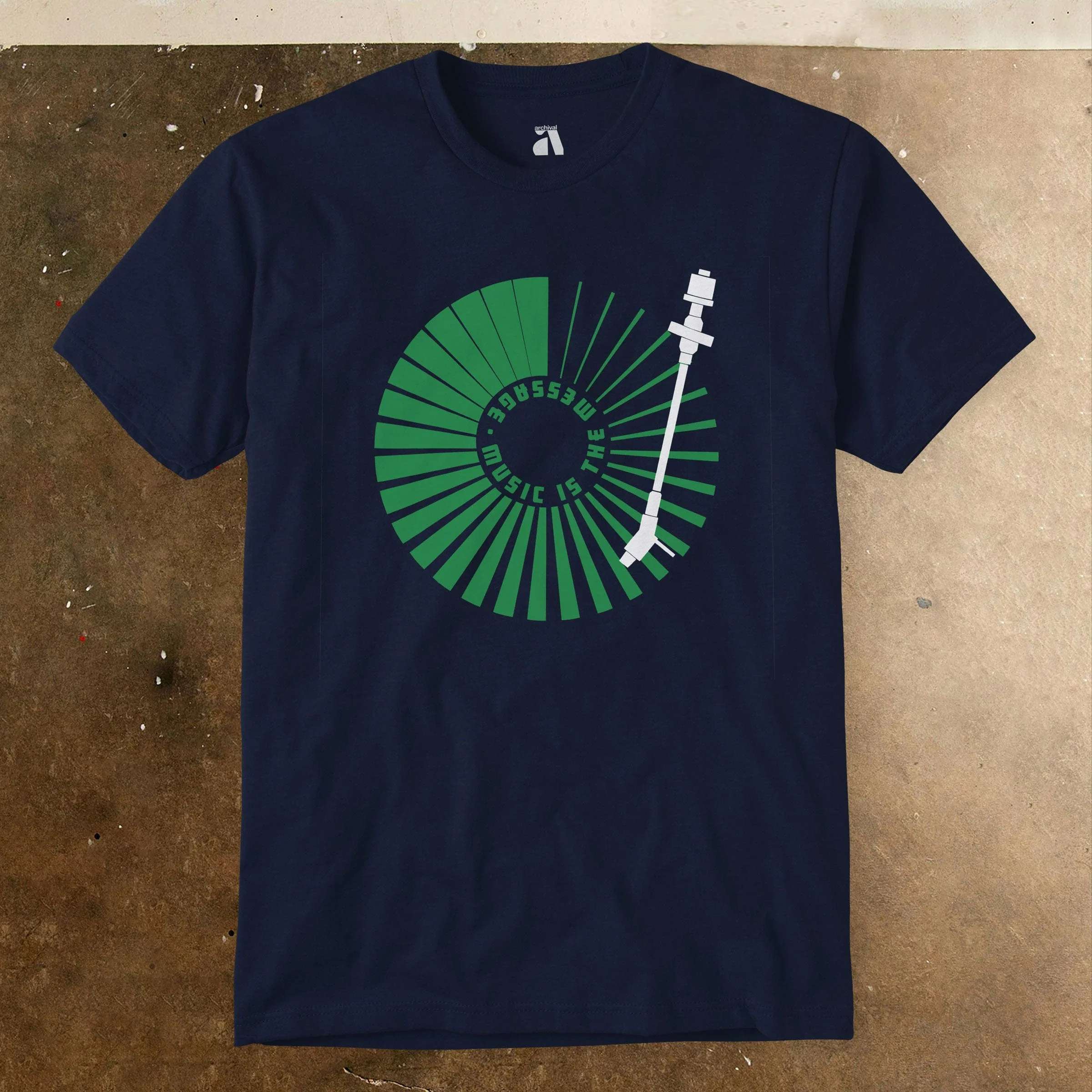 Vinyl LP: Music is the Message T-Shirt - Image 13