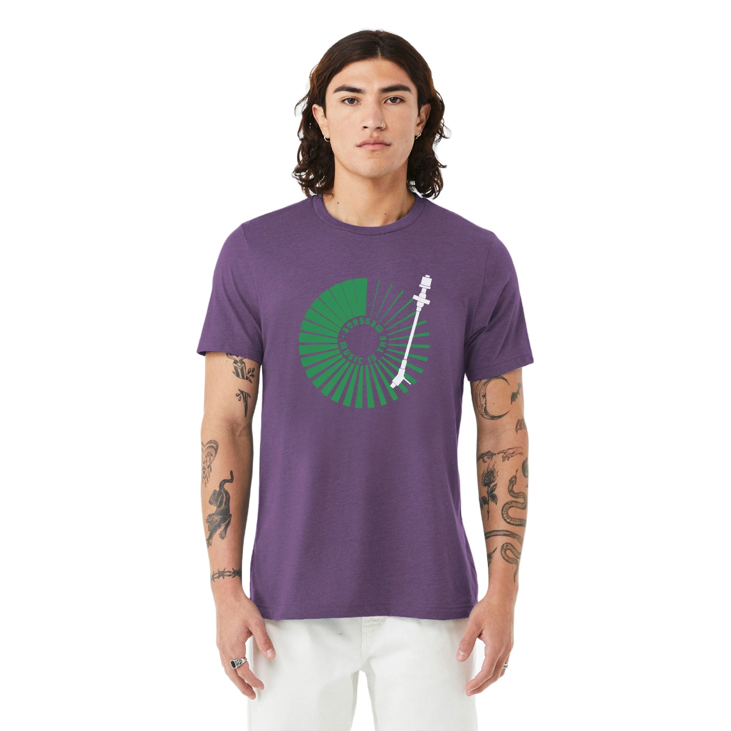 Vinyl LP: Music is the Message T-Shirt - Image 2