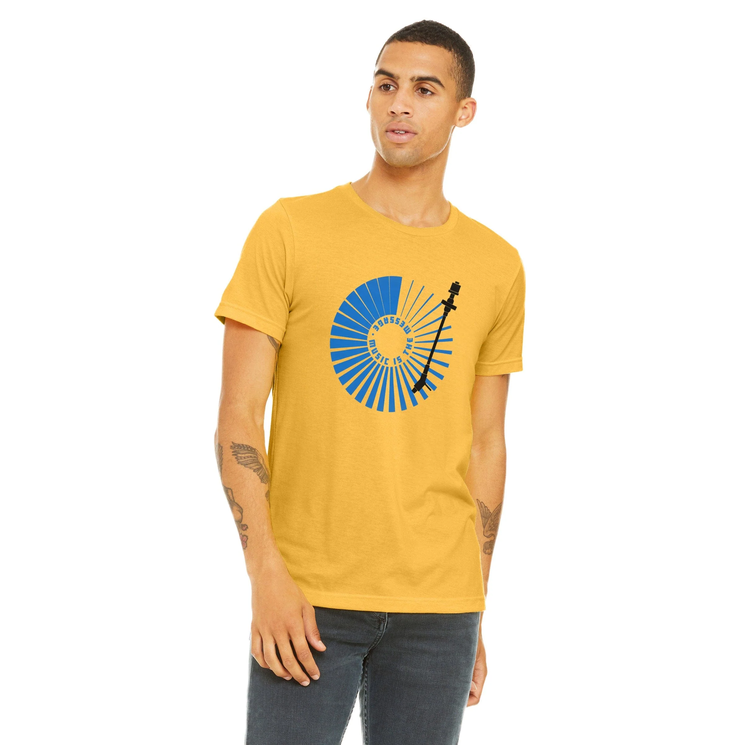 Vinyl LP: Music is the Message T-Shirt - Image 4