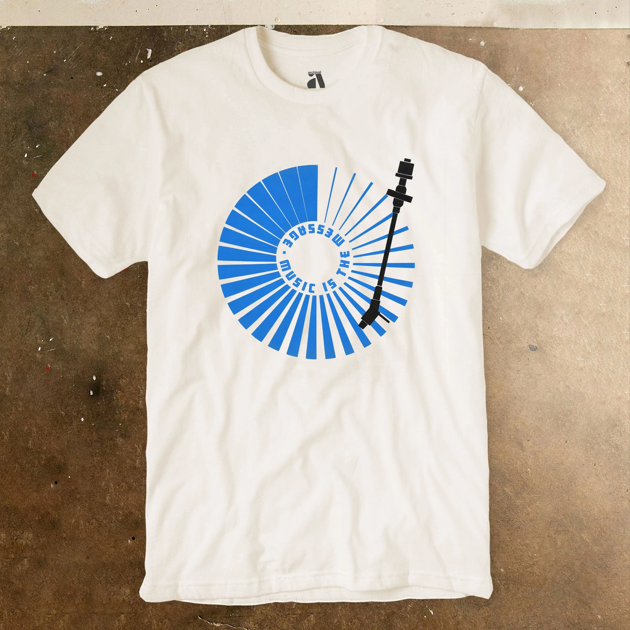 Vinyl LP: Music is the Message T-Shirt - Image 7