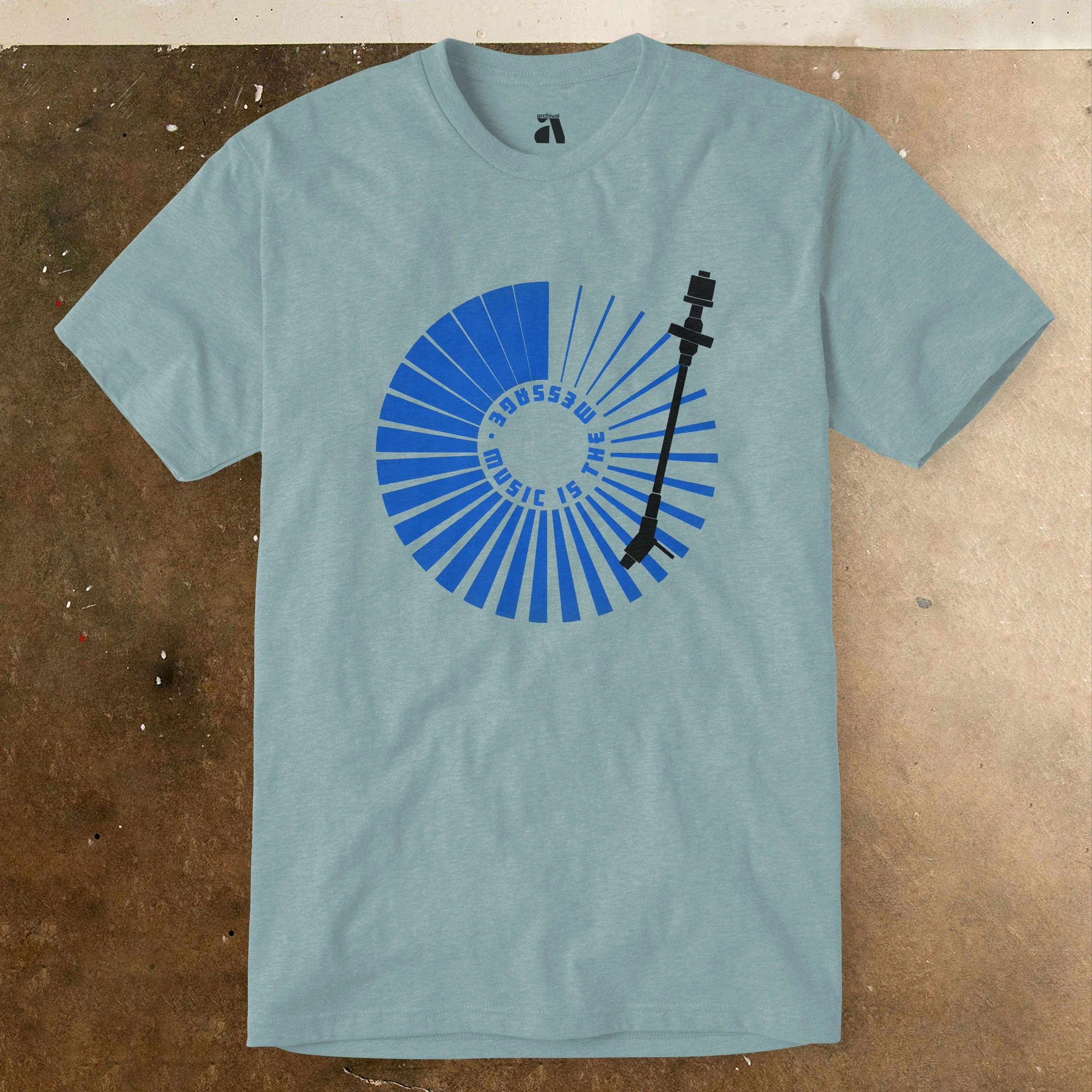 Vinyl LP: Music is the Message T-Shirt - Image 9