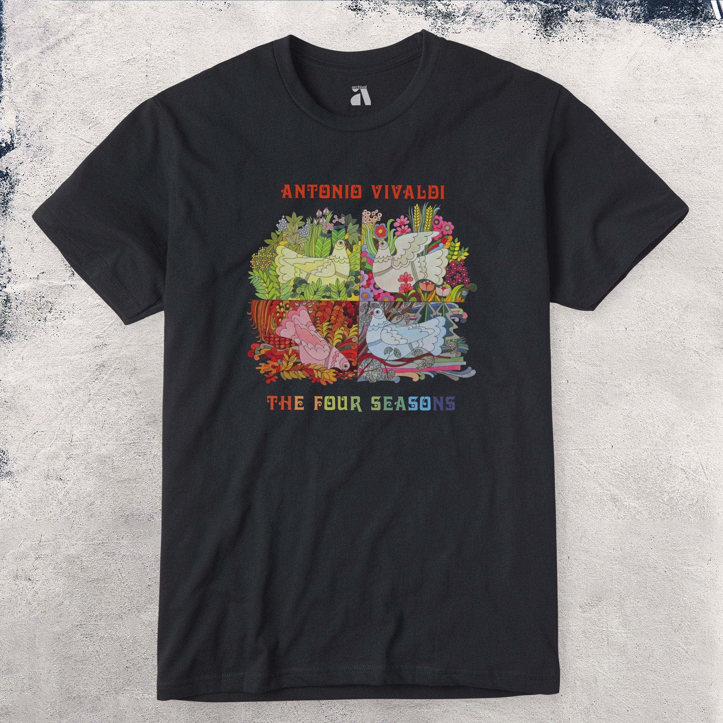 Vivaldi: The Four Seasons Illustrated T-Shirt - Image 3