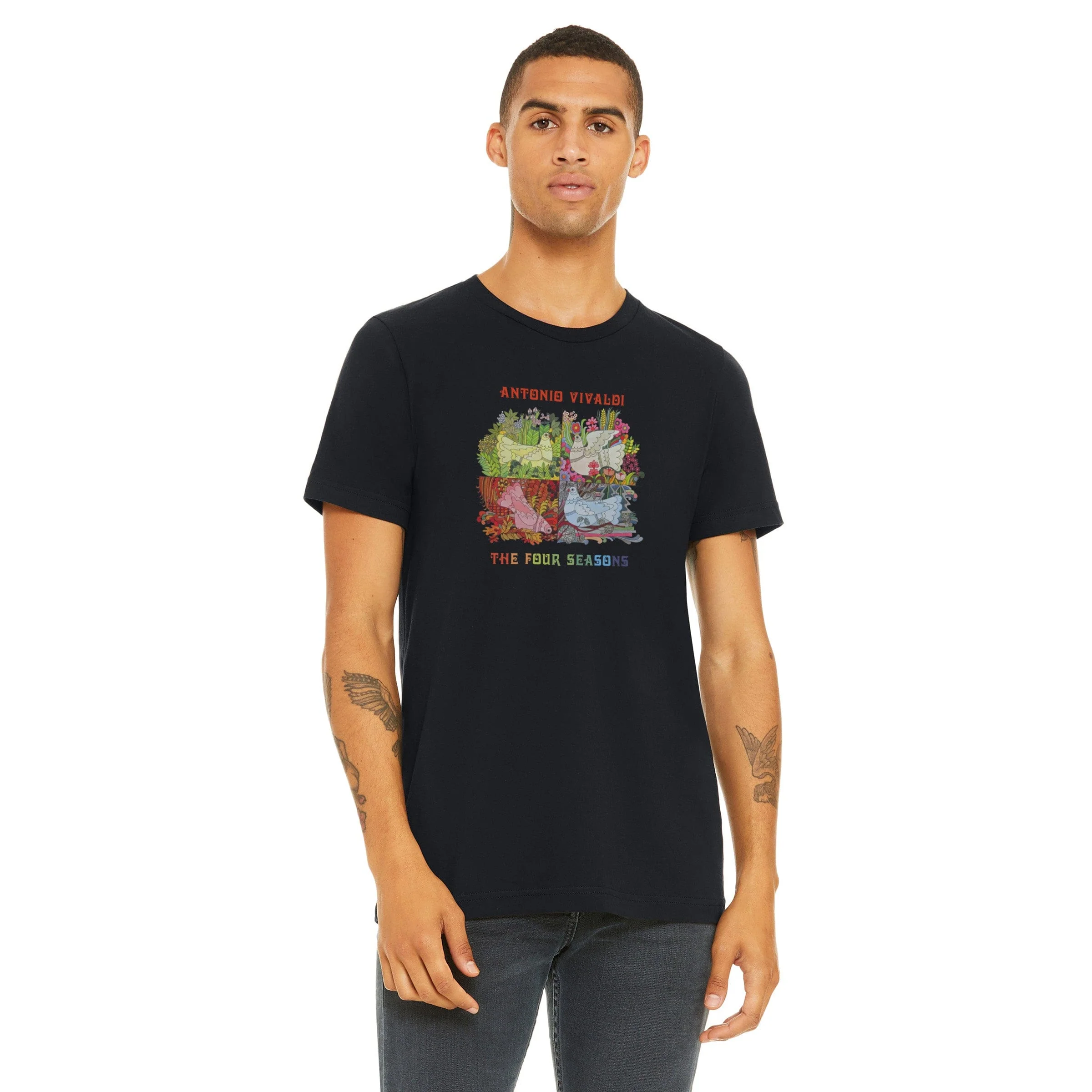 Vivaldi: The Four Seasons Illustrated T-Shirt - Image 4