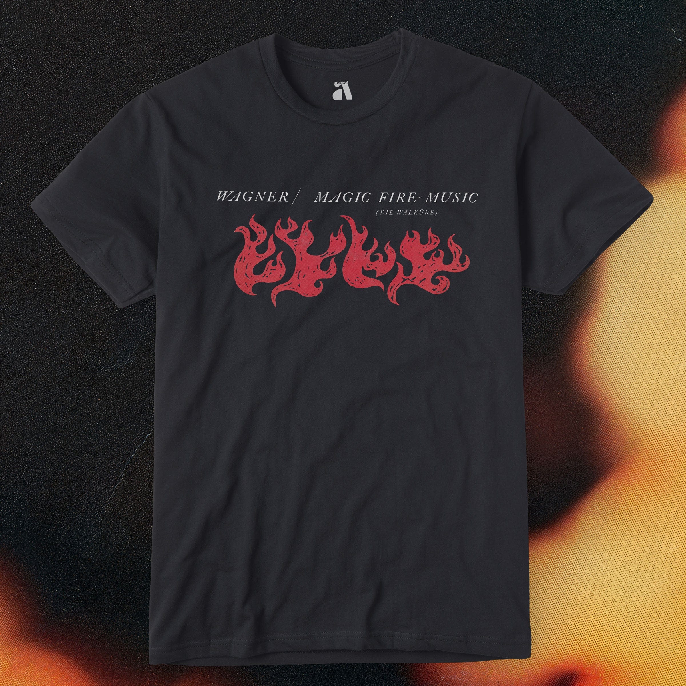 Wagner: Magic Fire Music T-Shirt - Image 3
