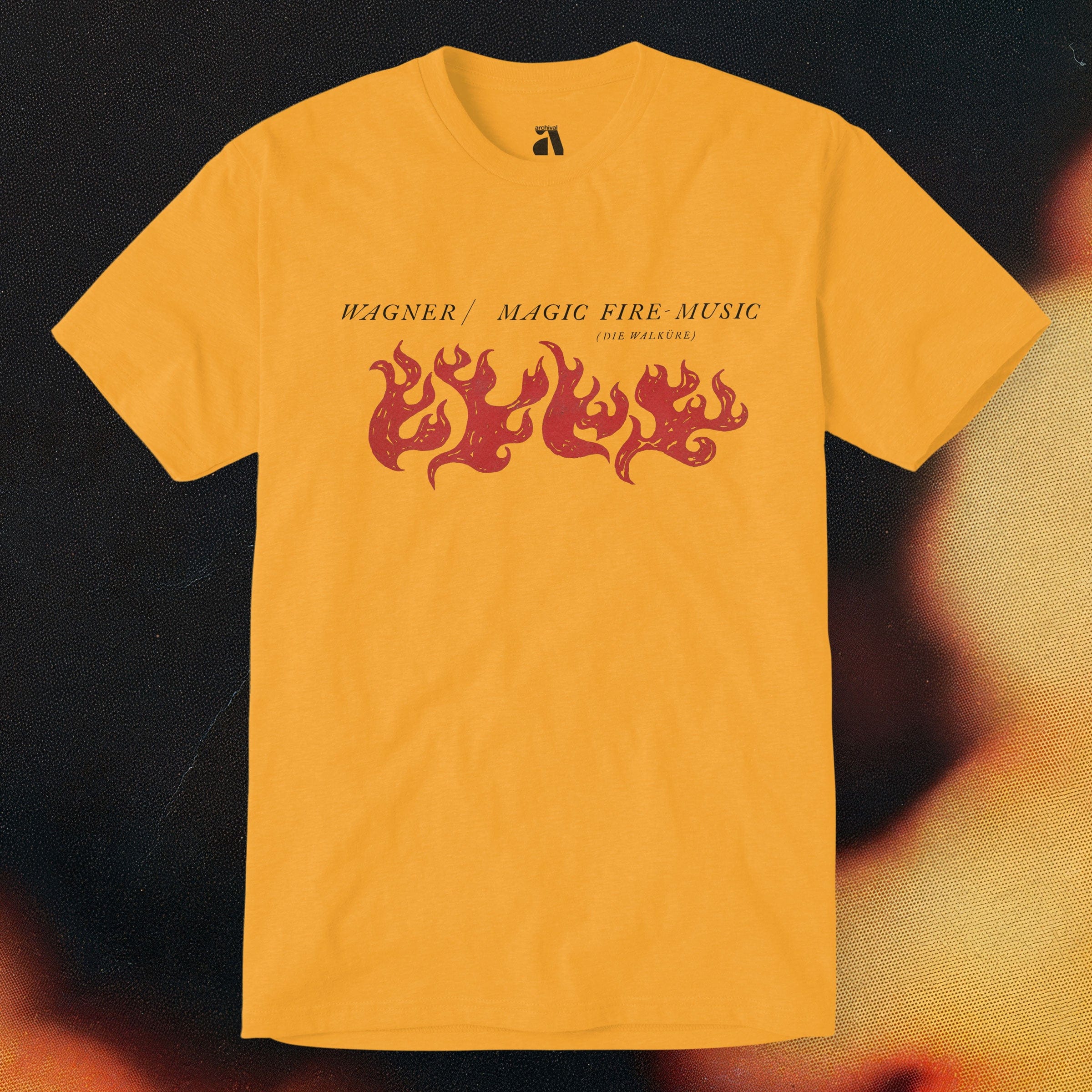 Wagner: Magic Fire Music T-Shirt - Image 5
